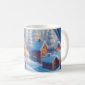 Winterblütenfenster Kaffeetasse (VorderseiteRechts)