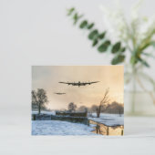 Winterbomber Postkarte (Stehend Vorderseite)