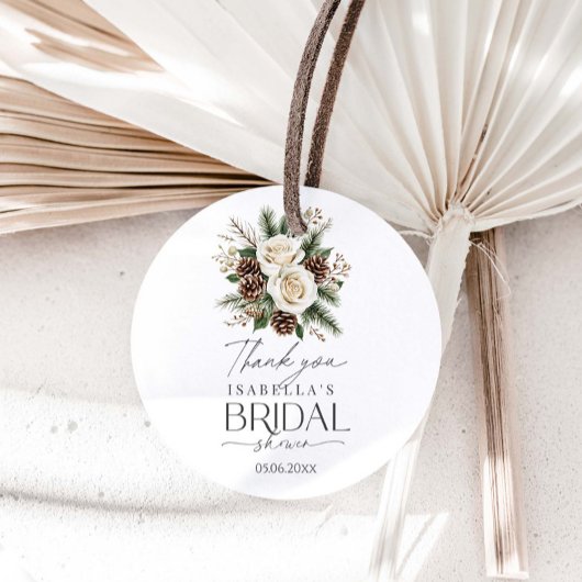 WinterBrautparty Geschenkanhänger