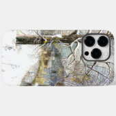 Winterbrücke Aquarellmalerei Case-Mate iPhone Hülle (Rückseite (Horizontal))