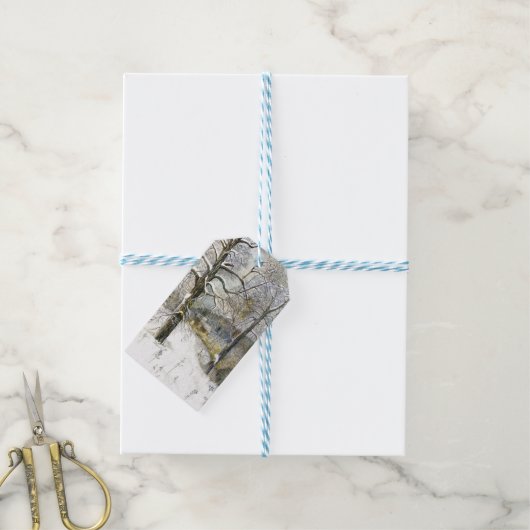 Winterbrücke Geschenkanhänger (Mit Garn)