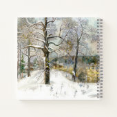 Winterbrücke Notizblock (Rückseite)
