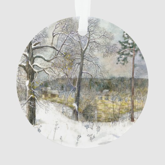 Winterbrücke Ornament (Rückseite)