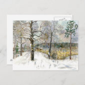 Winterbrücke Postkarte (Vorne/Hinten)