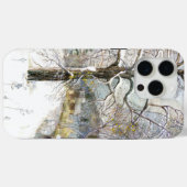 Winterbrücke Wasserfarbe Case-Mate iPhone Hülle (Rückseite (Horizontal))