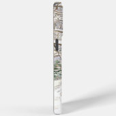 Winterbrücke Wasserfarbe Case-Mate iPhone Hülle (Rückseite / Rechts)