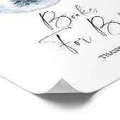 Winterbücher für Babyposter Poster (Ecke)