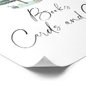 WinterBUCHKARTEN UND GIFTS-Plakat Poster (Ecke)
