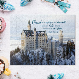 Winterburg, Psalm 46 1-2 Bibelverse Puzzle