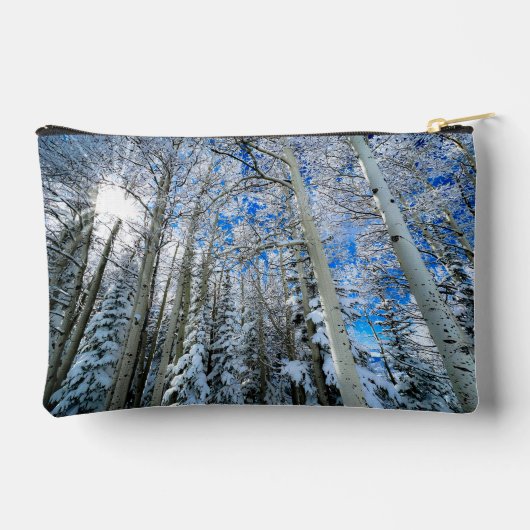 Winterburst Zipper Pouch und Taschen (Rückseite)