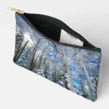 Winterburst Zipper Pouch und Taschen