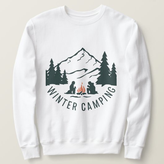 WinterCamping Sweatshirt (Design vorne)