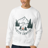 WinterCamping Sweatshirt (Vorderseite)
