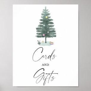 WinterCARDS UND GIFTS-Poster Poster