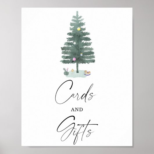 WinterCARDS UND GIFTS-Poster Poster (Vorne)
