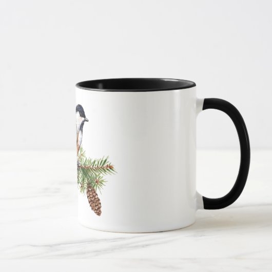 WinterChickadee Tasse (Rechts)