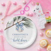 WinterChinoiserie Brautparty Papierplatte Pappteller (Party)