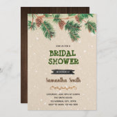 Winterchristliche Party Einladung (Vorne/Hinten)