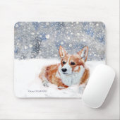 WinterCorgi Mousepad (Mit Mouse)