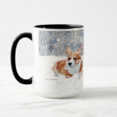 WinterCorgi Tasse (Links)