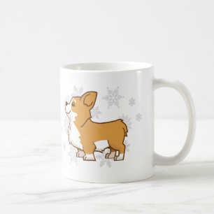 Wintercorgi-Tasse Kaffeetasse