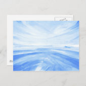 Winterdämmerung Postkarte (Vorne/Hinten)