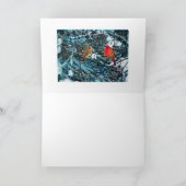 WinterDämmerung, Weihnachtskarten Feiertagskarte (Innenseite)