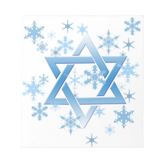 Winterdavid Notizblock (Vorderseite)