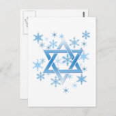 Winterdavid Postkarte (Vorne/Hinten)