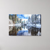 Winterdenken bei Yosemite Leinwanddruck (Vorderseite)