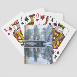 Winterdenken bei Yosemite Spielkarten