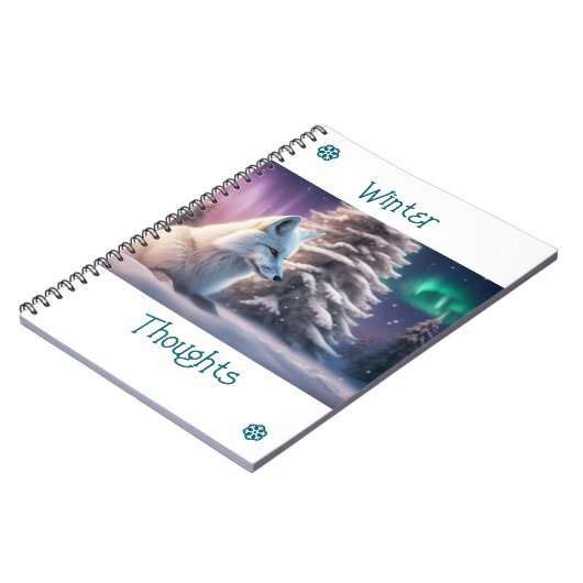 Winterdenken Notizblock (Linke Seite)
