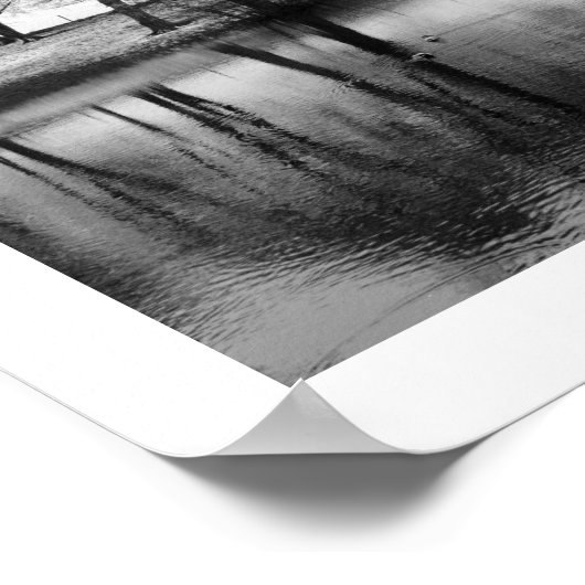 Winterdenkmäler (Cheshire, England) Poster (Ecke)