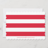 Winterdoodles Moderne Urlaubskarte Feiertagskarte (Rückseite)