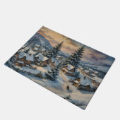 Winterdorf Doormat Fußmatte (Schrägansicht)