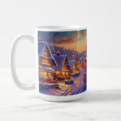 Winterdorf-Feiertag Kaffeetasse (Links)