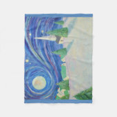 Winterdorf Fleecedecke (Vorderseite)