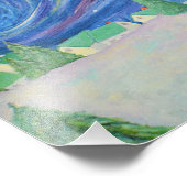 Winterdorf Foto Print (Ecke)