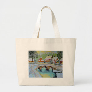 Winterdorf Jumbo Stoffbeutel