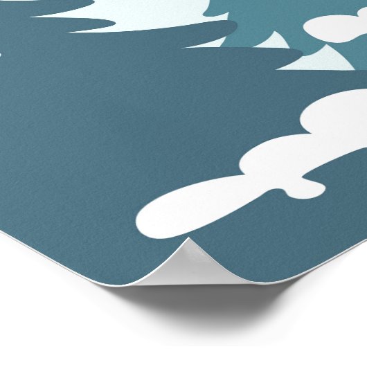 Winterdorf Poster (Ecke)