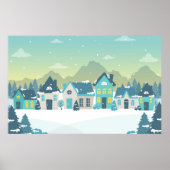 Winterdorf Poster (Vorne)