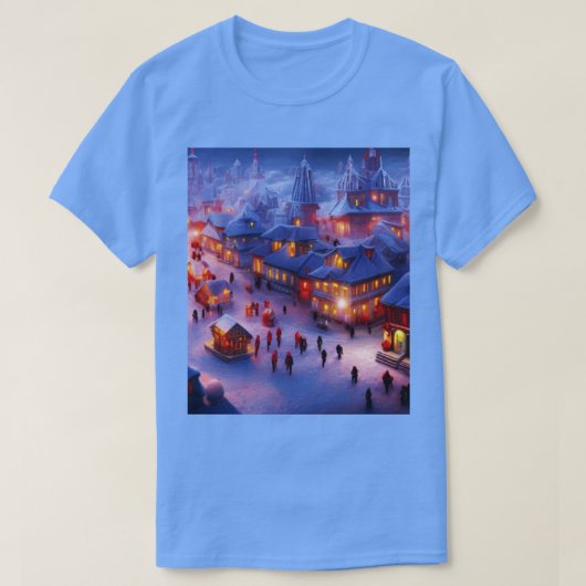 Winterdorf T-Shirt (Design vorne)