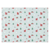 Winterdorf Tischdecke (Vorderseite (Horizontal))