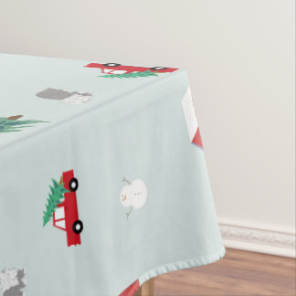 Winterdorf Tischdecke