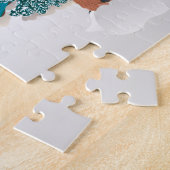 Winterdorf und Erdhuhn Puzzle (Seite)