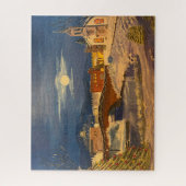 Winterdorf, von Gary Poling Puzzle (Vertikal)