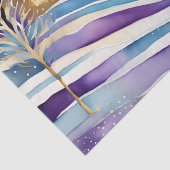 Winterdörfchen Seidenpapier (Detail)