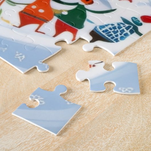 Winterdörfer Puzzle (Seite)