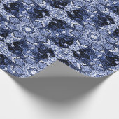 Winterdrachen.... Geschenkpapier (Ecke)