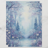 WinterDream Note Paper (Vorne/Hinten)